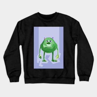 Mike Wazwski Wpap Pop Art Crewneck Sweatshirt